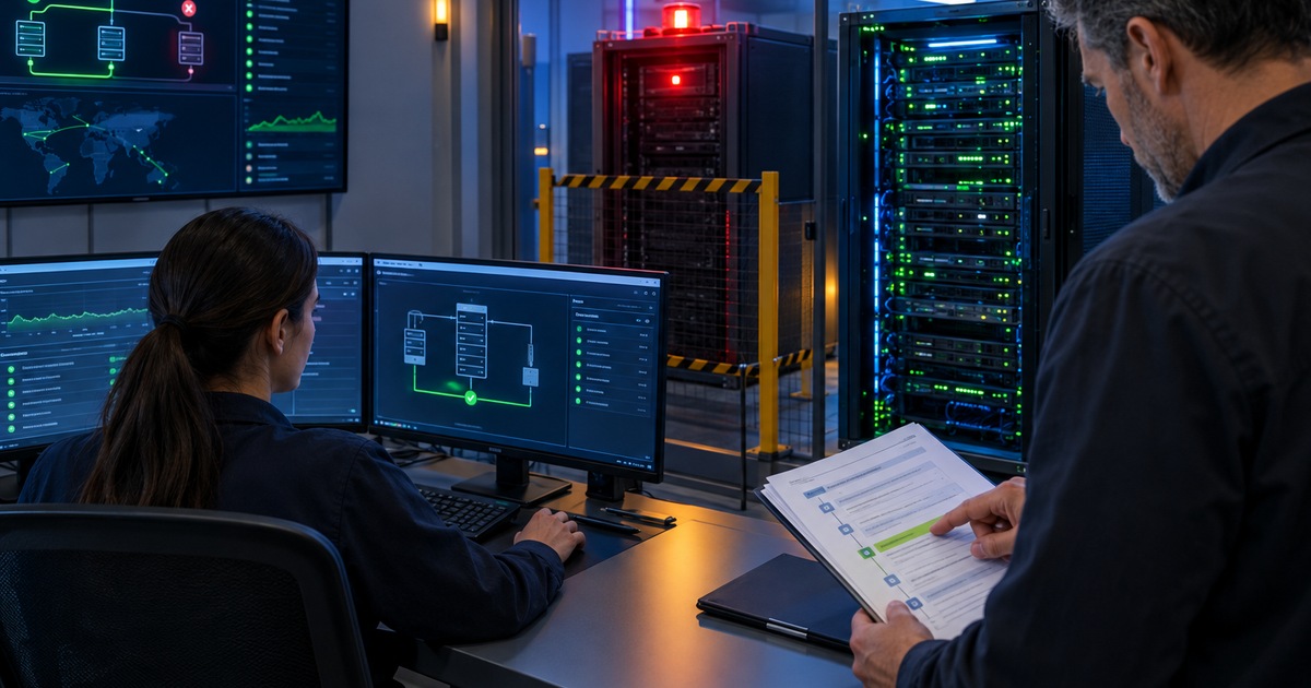 Escena editorial sobre Seguridad web para plataformas críticas: qué revisar