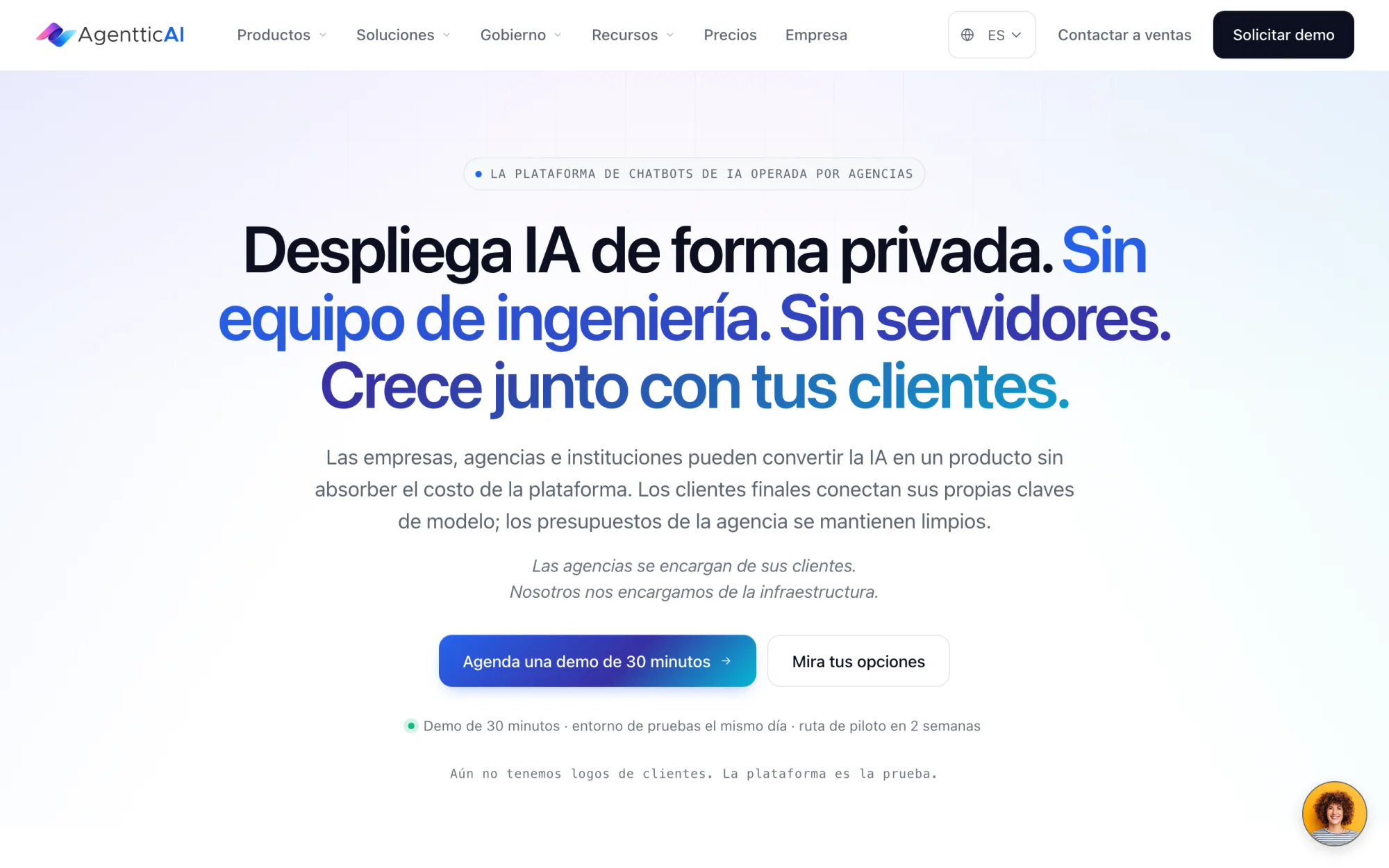 Sitio de AgentticAI